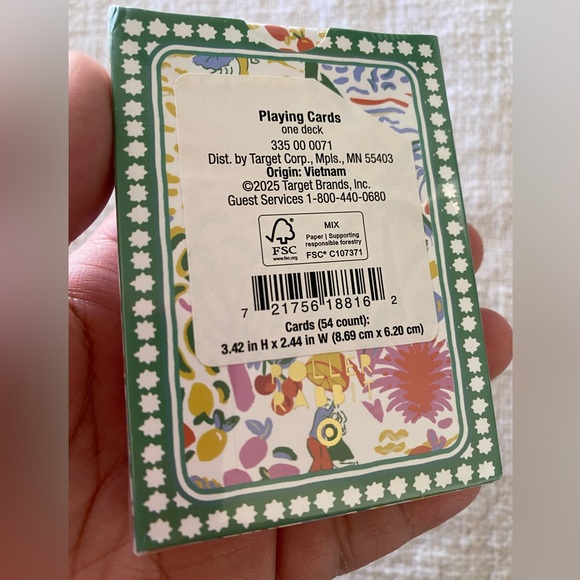 Roller Rabbit Colorful Playing Cards Set - Picture 5 of 7